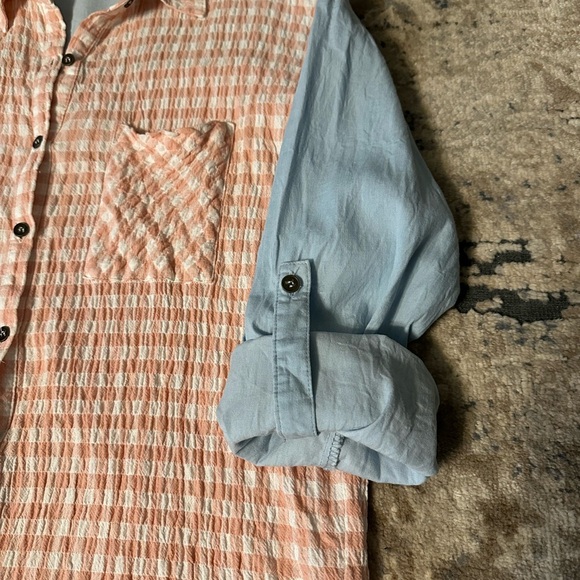 100% cotton button down tunic - Picture 7 of 9